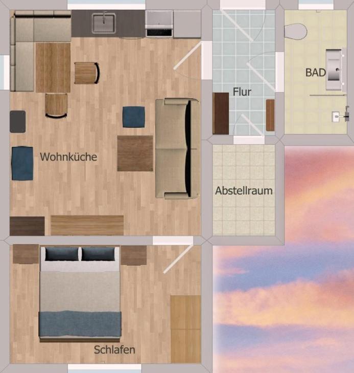 Apartment Almglueck Эрвальд Экстерьер фото